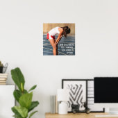 Poster Motivation de l'entraînement (Bureau à domicile)