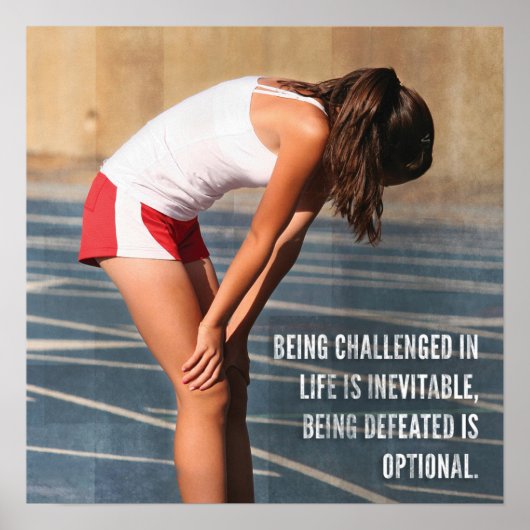 Poster Motivation de l'entraînement (Devant)