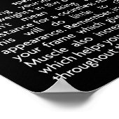 Poster Motivation de l'entraînement (Coin)