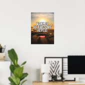 Poster Motivation de l'entraînement (Bureau à domicile)