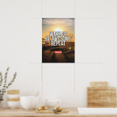 Poster Motivation de l'entraînement (Cuisine)