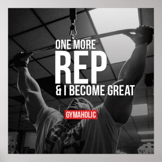 Poster Motivation de l'entraînement (Devant)