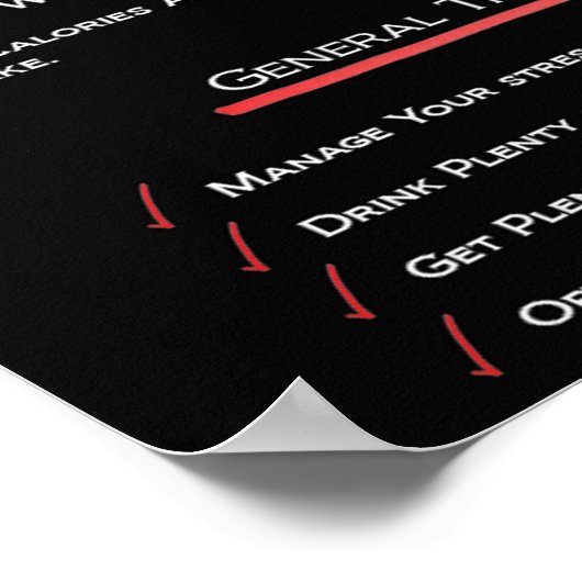 Poster Motivation de l'entraînement (Coin)