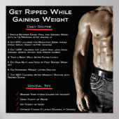 Poster Motivation de l'entraînement (Devant)