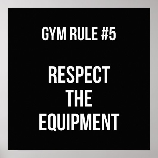 Poster Motivation de l'entraînement (Devant)