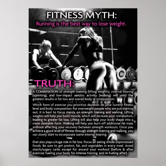 Poster Motivation de l'entraînement (Devant)