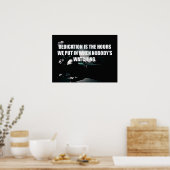 Poster Motivation de l'entraînement (Cuisine)