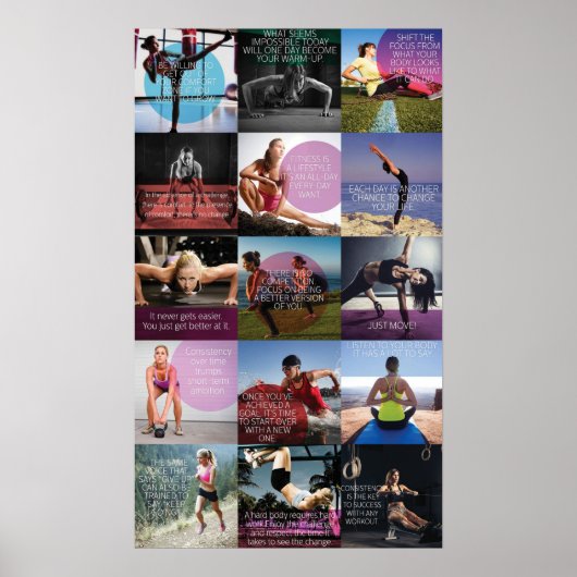 Poster Motivation de l'entraînement (Devant)