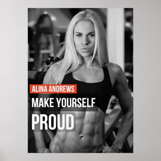 Poster Motivation de l'entraînement (Devant)