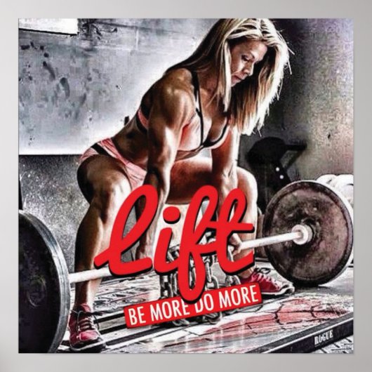 Poster Motivation de l'entraînement (Devant)