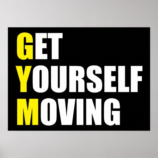 Poster Motivation de l'entraînement (Devant)