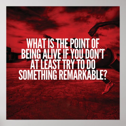 Poster Motivation de l'entraînement (Devant)