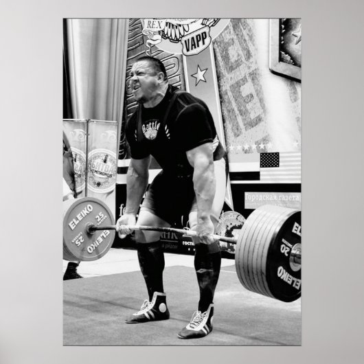 Poster Motivation de l'entraînement (Devant)