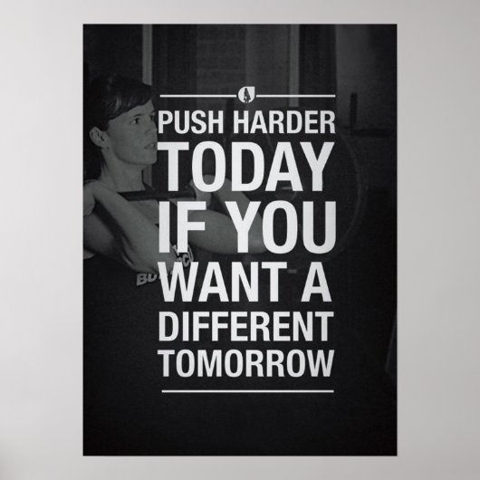 Poster Motivation de l'entraînement (Devant)
