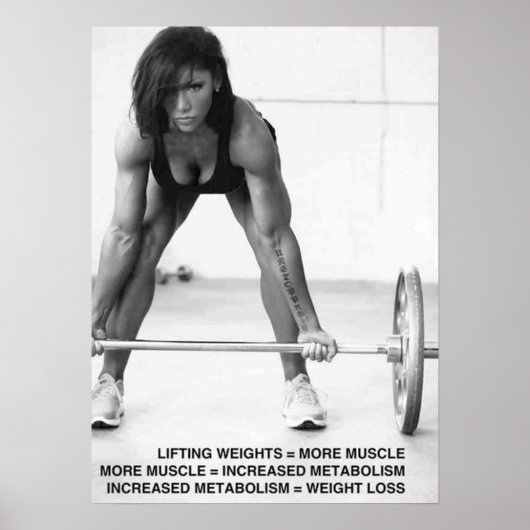 Poster Motivation de l'entraînement (Devant)