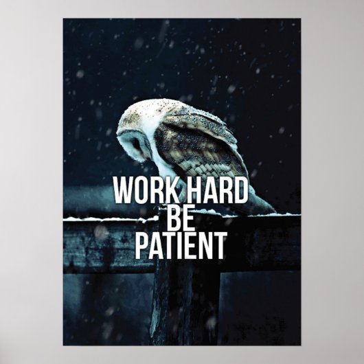 Poster Motivation de l'entraînement (Devant)