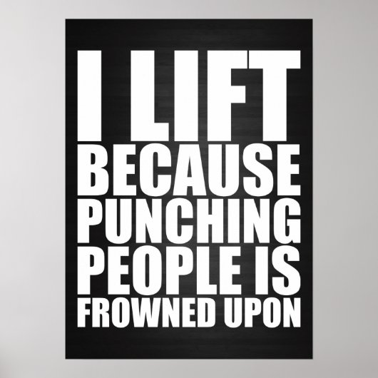 Poster Motivation de l'entraînement (Devant)