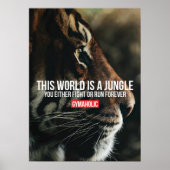 Poster Motivation de l'entraînement (Devant)