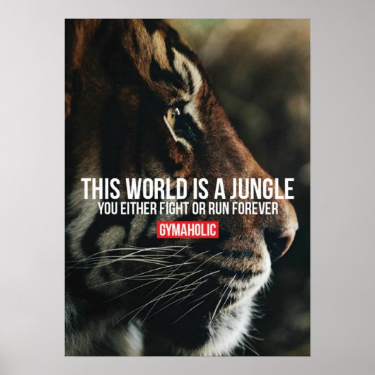 Poster Motivation de l'entraînement (Devant)