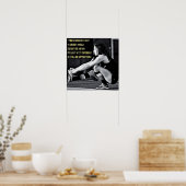 Poster Motivation de l'entraînement (Cuisine)