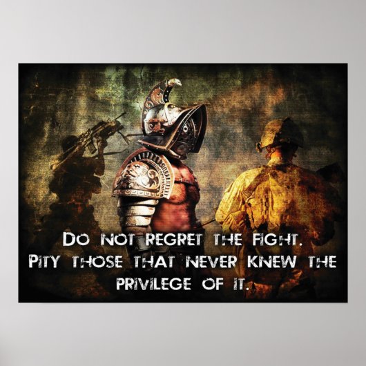 Poster Motivation de l'entraînement (Devant)