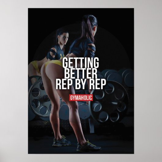 Poster Motivation de l'entraînement (Devant)