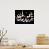 Poster Motivation de l'entraînement (Cuisine)