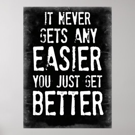 Poster Motivation de l'entraînement (Devant)