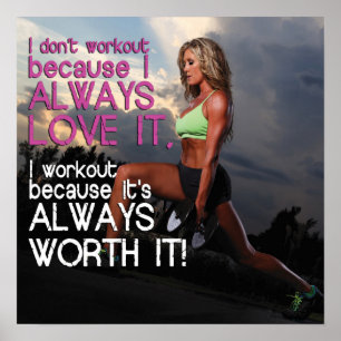 Poster Motivation de l'entraînement