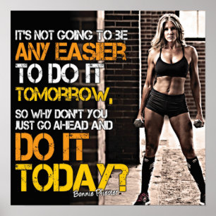 Poster Motivation de l'entraînement