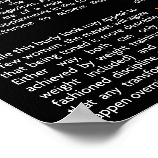 Poster Motivation de l'entraînement (Coin)