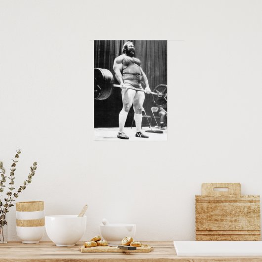 Poster Motivation de l'entraînement (Cuisine)