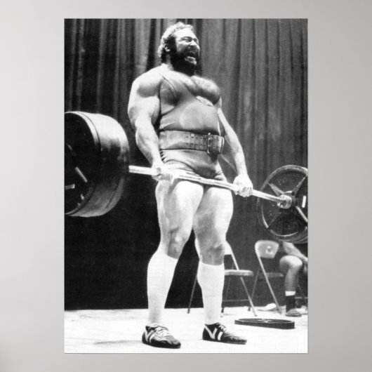 Poster Motivation de l'entraînement (Devant)