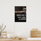 Poster Motivation de l'entraînement (Cuisine)
