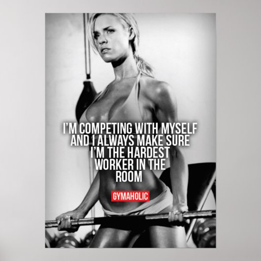 Poster Motivation de l'entraînement (Devant)