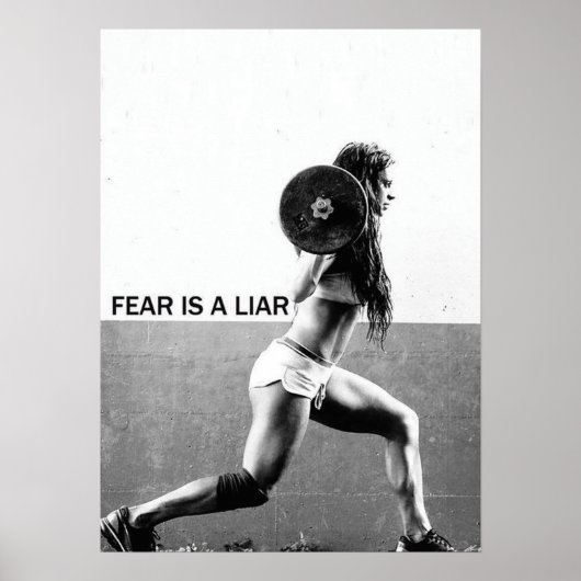 Poster Motivation de l'entraînement (Devant)