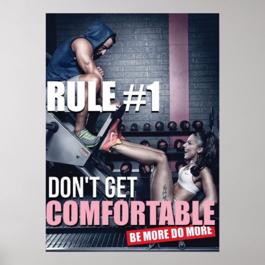 Poster Motivation de l'entraînement (Devant)