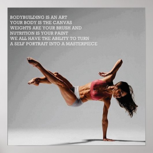 Poster Motivation de l'entraînement (Devant)