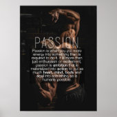 Poster Motivation de l'entraînement (Devant)