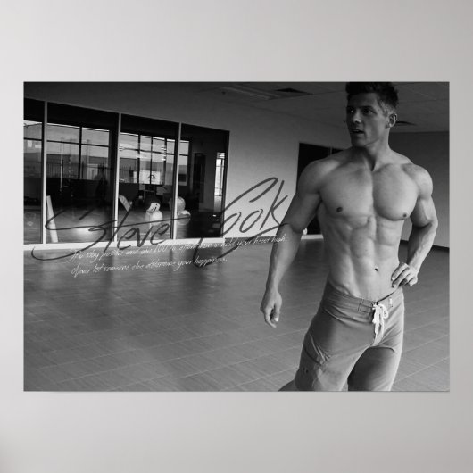 Poster Motivation de l'entraînement (Devant)