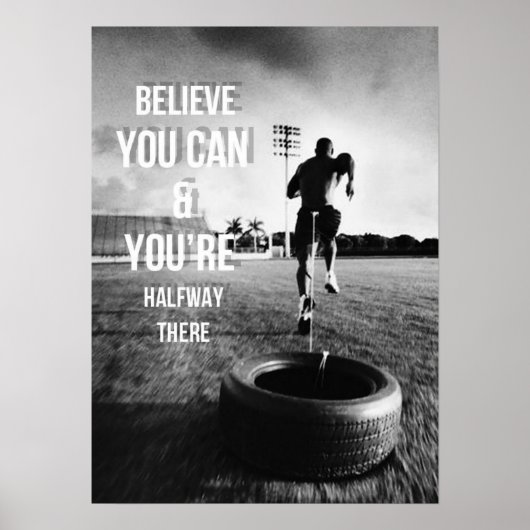 Poster Motivation de l'entraînement (Devant)