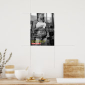 Poster Motivation de l'entraînement (Cuisine)