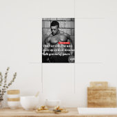 Poster Motivation de l'entraînement (Cuisine)