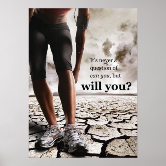 Poster Motivation de l'entraînement (Devant)