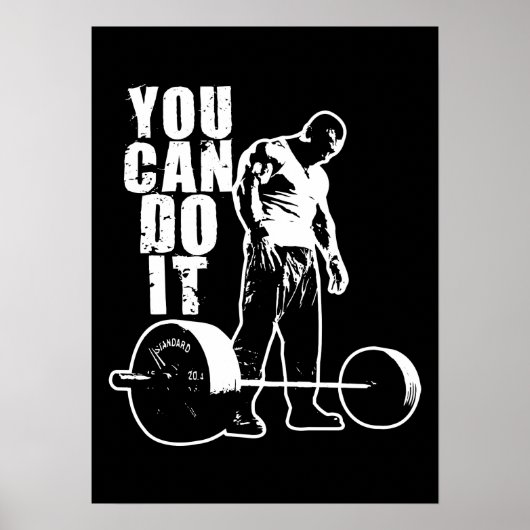 Poster Motivation de l'entraînement (Devant)