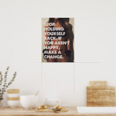 Poster Motivation de l'entraînement (Cuisine)