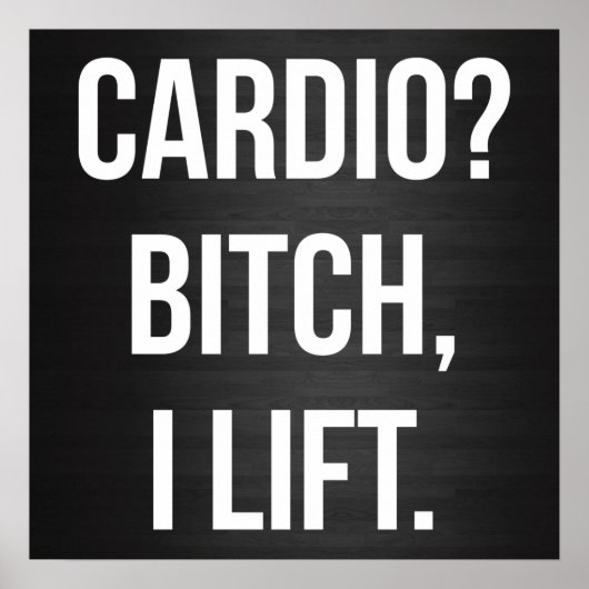 Poster Motivation de l'entraînement de gym (Devant)