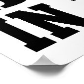 Poster Motivation de l'entraînement de la bête et de l'ho (Coin)