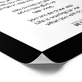 Poster Motivation de l'entreprise Parties scintillant ble (Coin)