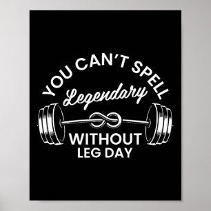 Poster Motivation de travail de gym hommes femmes jour de